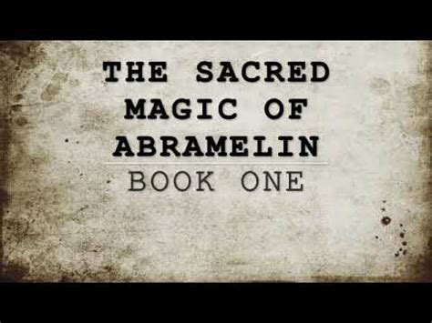 The divine book of abramelin the mage